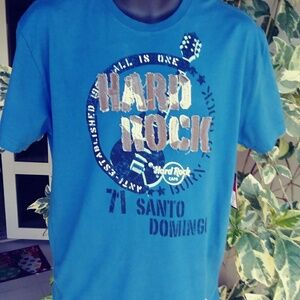 🎉HP 🎉 Hard Rock Cafe Santo Domingo - 100% Cotton - Sz M